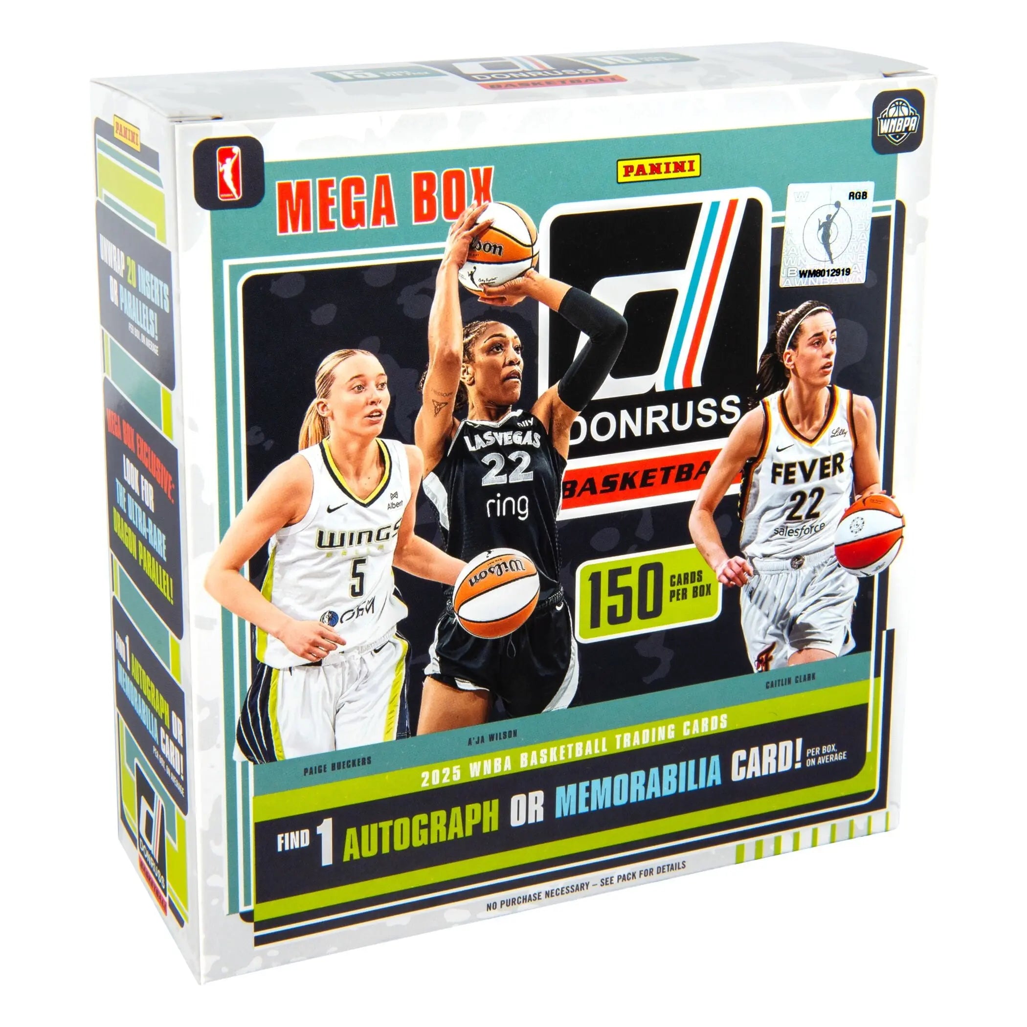 2025 Panini Donruss WNBA Basketball Mega Box 