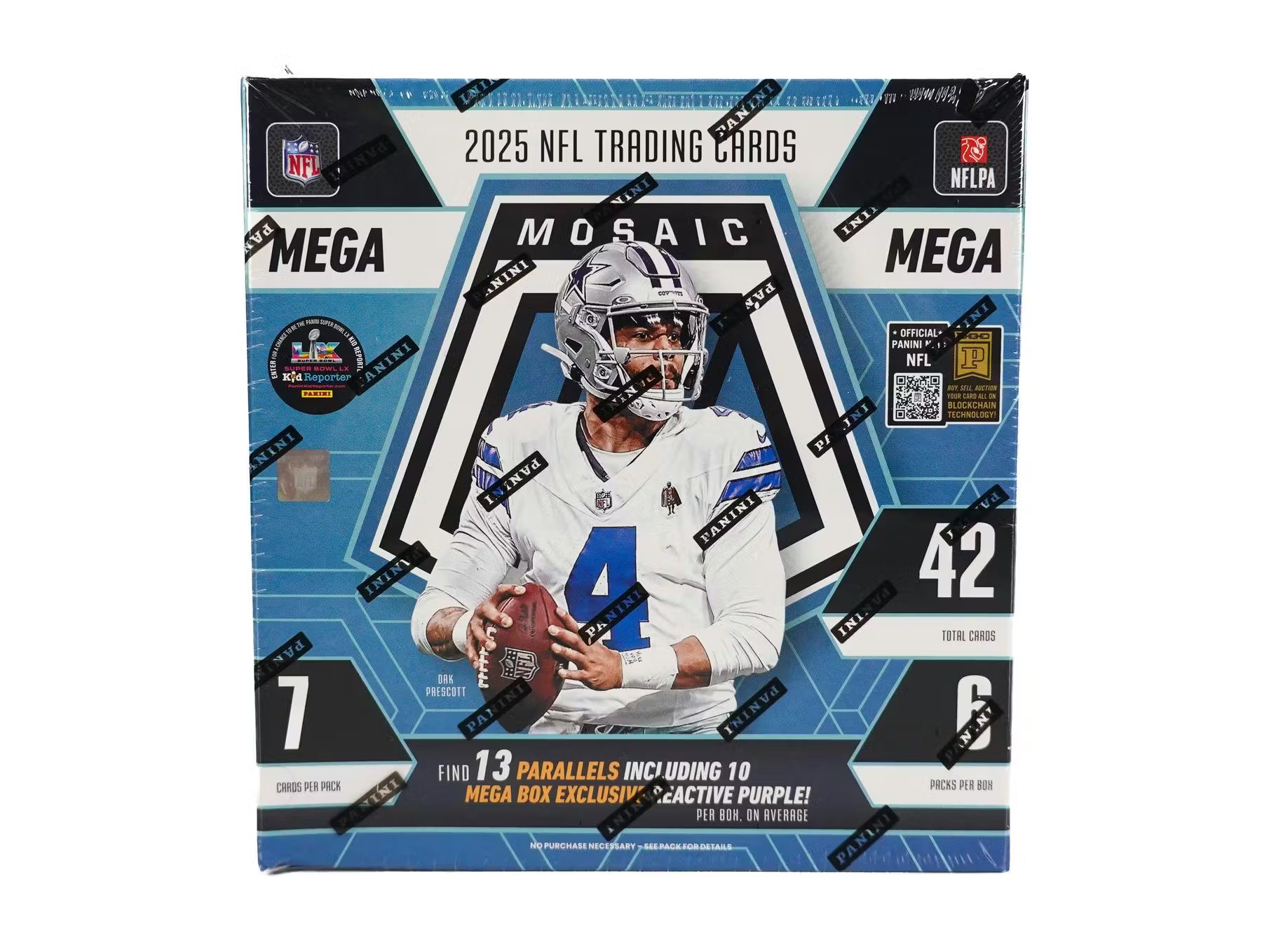 2025 Panini Mosaic Football Mega Box 