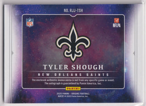 2025 Panini Origins Rookie Patch Autograph Tyler Shough Auto RC 