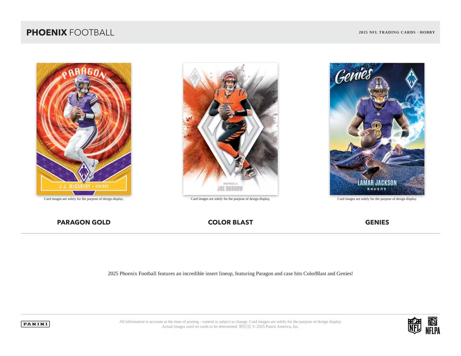 2025 Panini Phoenix Football Hobby Box 