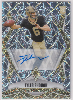 2025 Panini Phoenix Rookie Autograph Tyler Shough Auto Lazer RC 