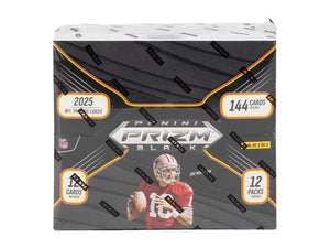 2025 Panini Prizm Black Football Hobby Box 