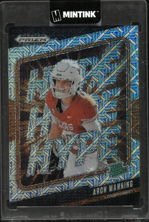 2025 Panini Prizm Draft Picks Rated Prospect Hype Arch Manning /25 