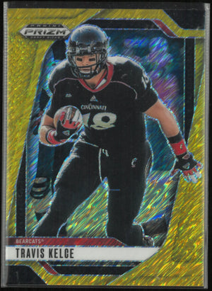 2025 Panini Prizm Draft Picks Travis Kelce Gold Shimmer /15 