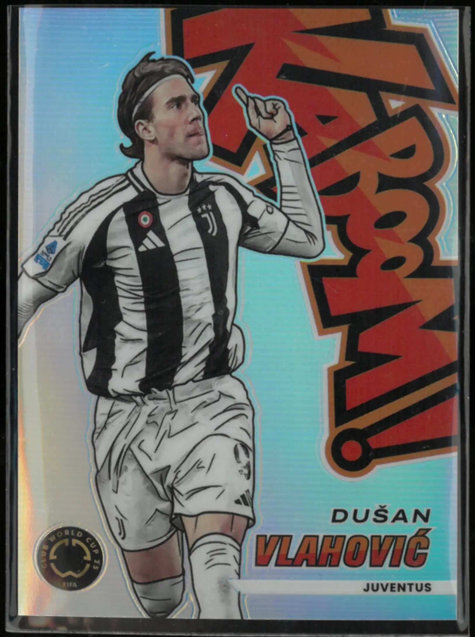 2025 Panini Prizm FIFA Club World Cup KABOOM! Dusan Vlahovic 