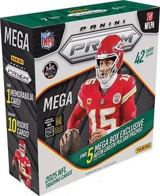2025 Panini Prizm Football Football Mega Box 