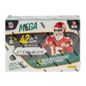 2025 Panini Prizm Football Mega Hobby Box 