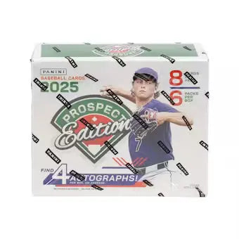 2025 Panini Prospect Edition Baseball Hobby Box 