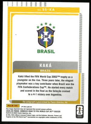 2025 Panini Road To Fifa World Cup Pink Signature Series Auto Kaka 