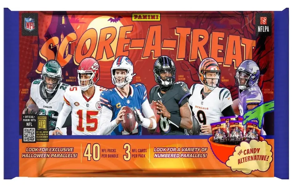 2025 Panini Score-A-Treat Halloween Football 40-Pack Box 