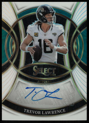 2025 Panini Select Autograph Trevor Lawrence Auto /35 