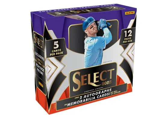 2025 Panini Select Baseball Hobby Box 