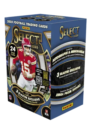 2025 Panini Select Football 6-Pack Hobby Blaster Box 