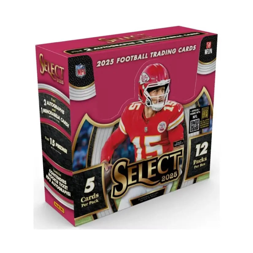 2025 Panini Select Football Hobby Box 