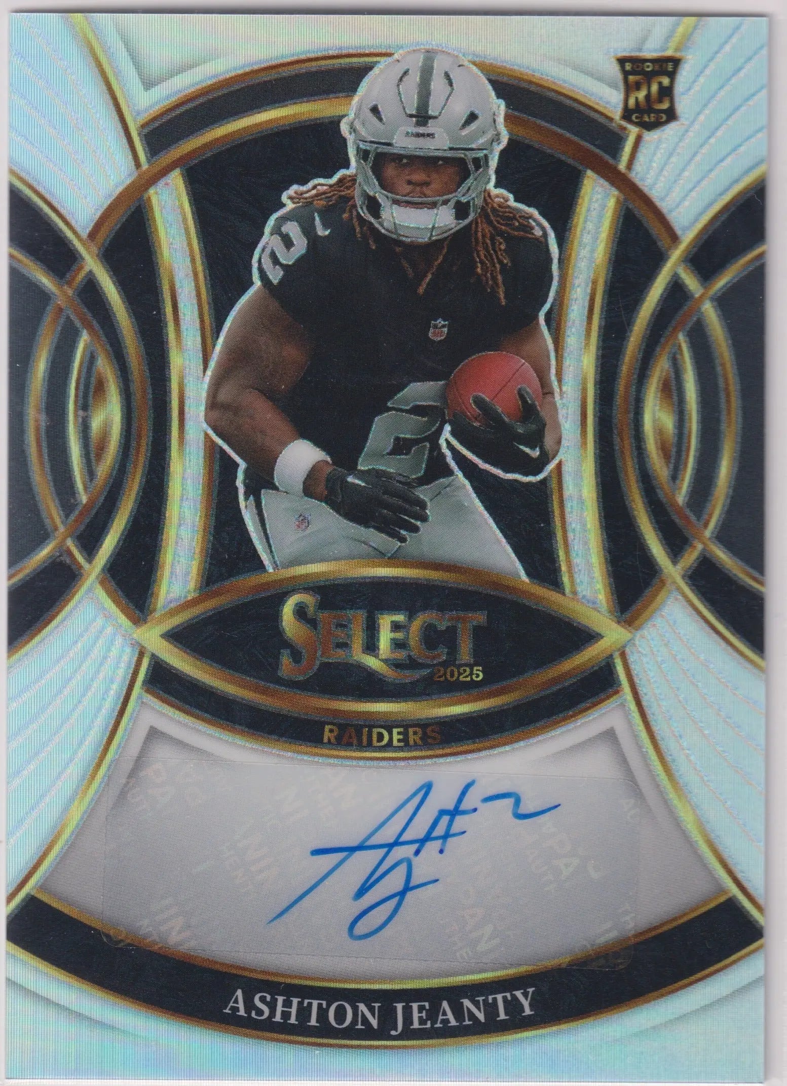 2025 Panini Select Rookie Autograph Ashton Jeanty Auto RC 