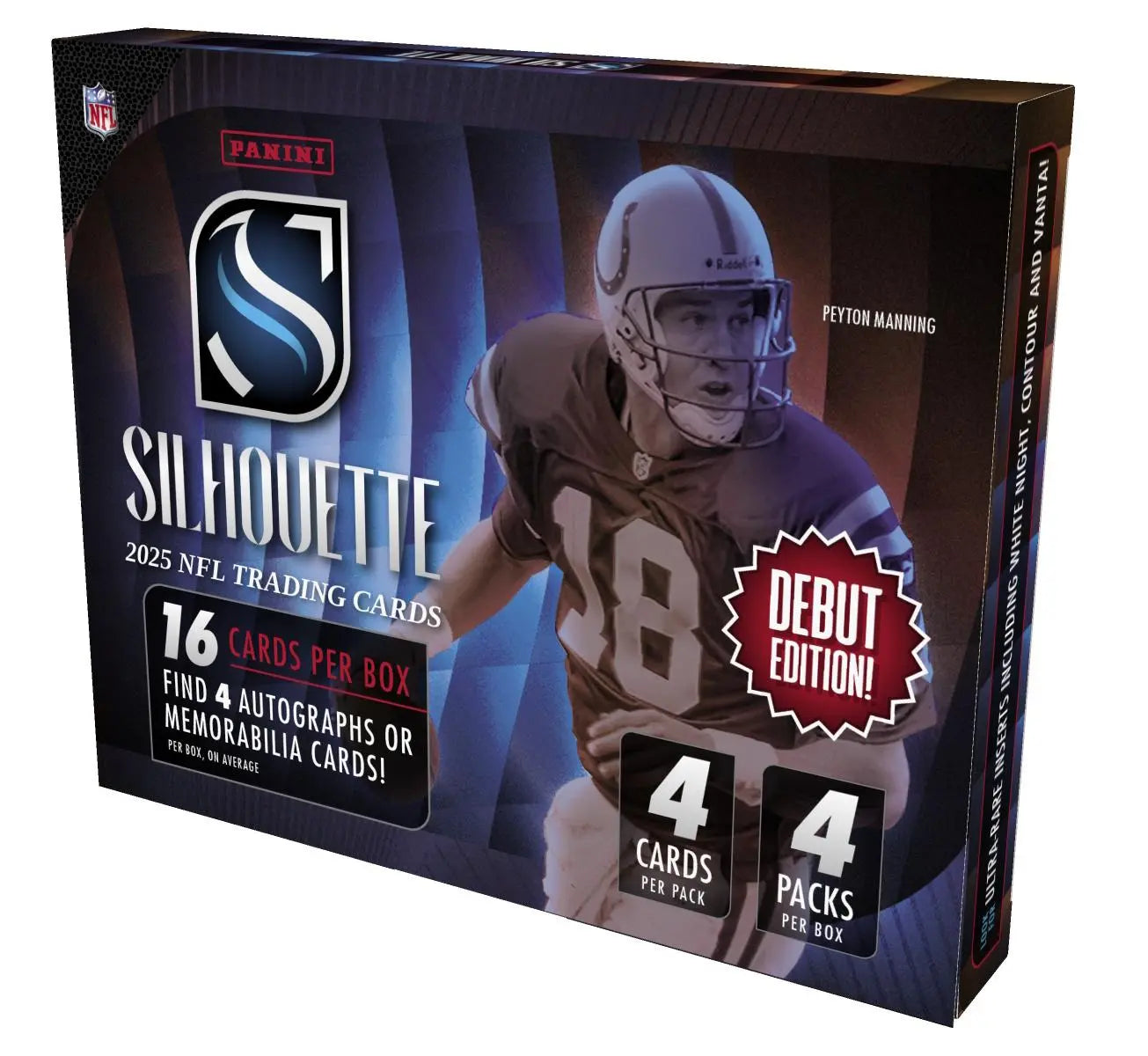 2025 Panini Silhouette Football Hobby Box 