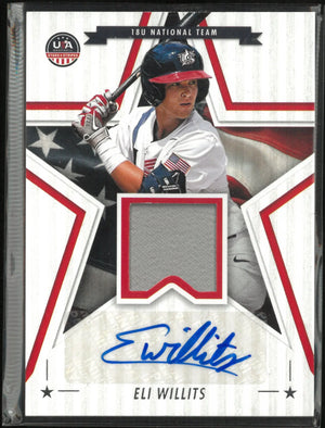 2025 Panini USA Baseball Stars & Stripes Autograph Patch Eli Willits Auto 