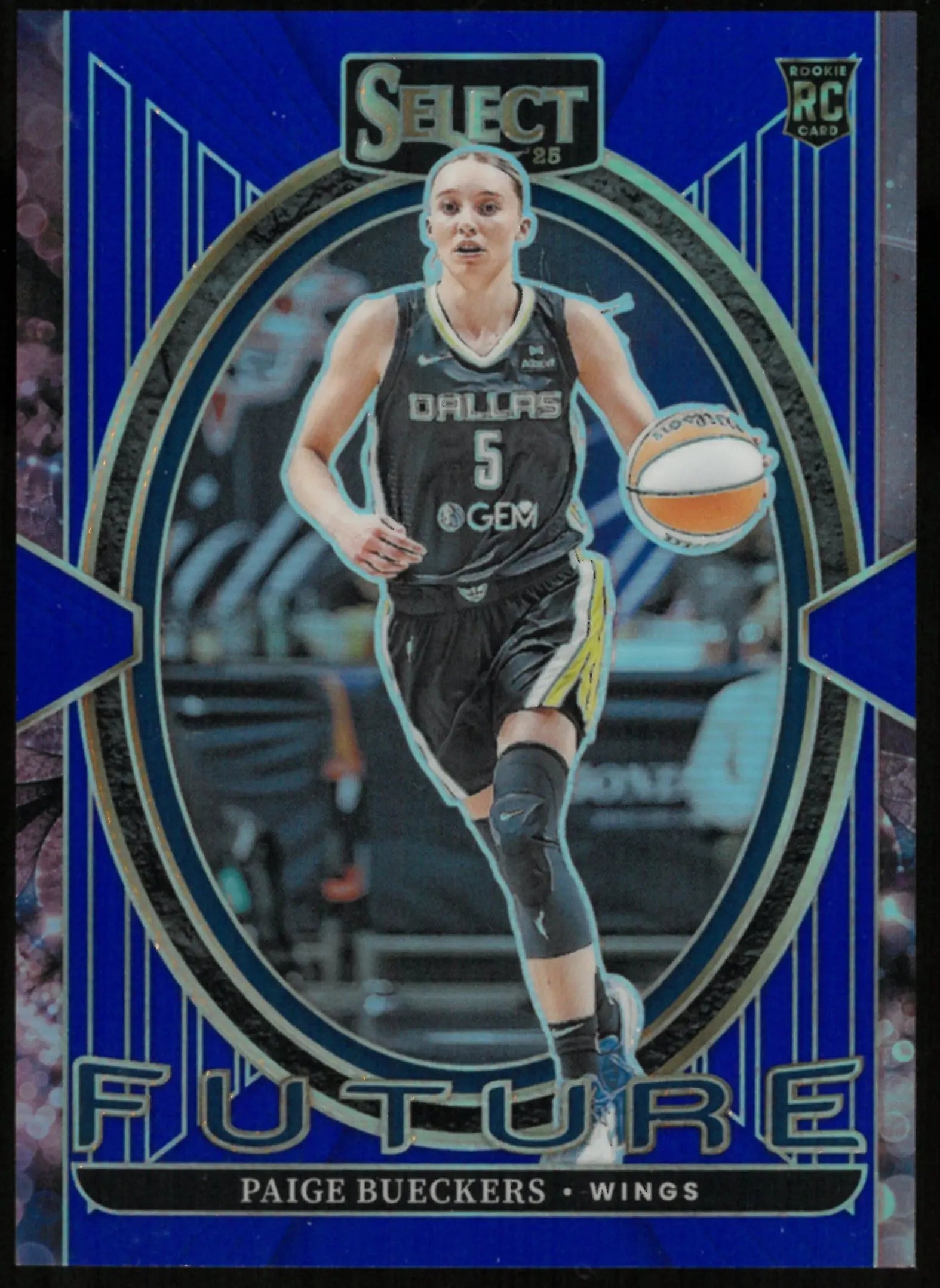 2025 Panini WNB Select Basketball Blue Future Rookie Paige Bueckers /49 