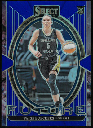 2025 Panini WNB Select Basketball Blue Future Rookie Paige Bueckers /49 