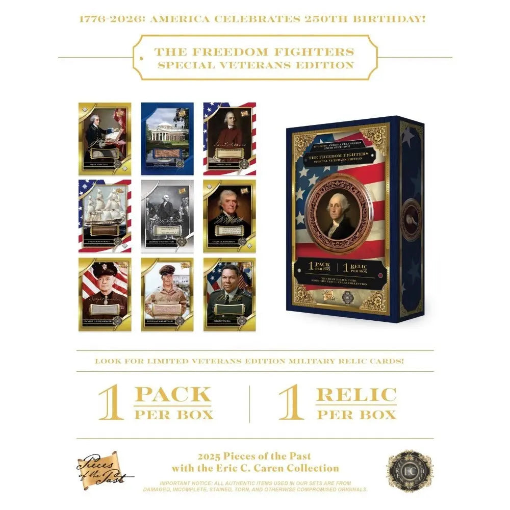 2025 Pieces of The Past Freedom Fighters Edition 
