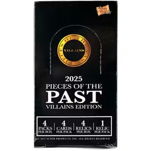 2025 Pieces of the Past Villain Edition Hobby Box 