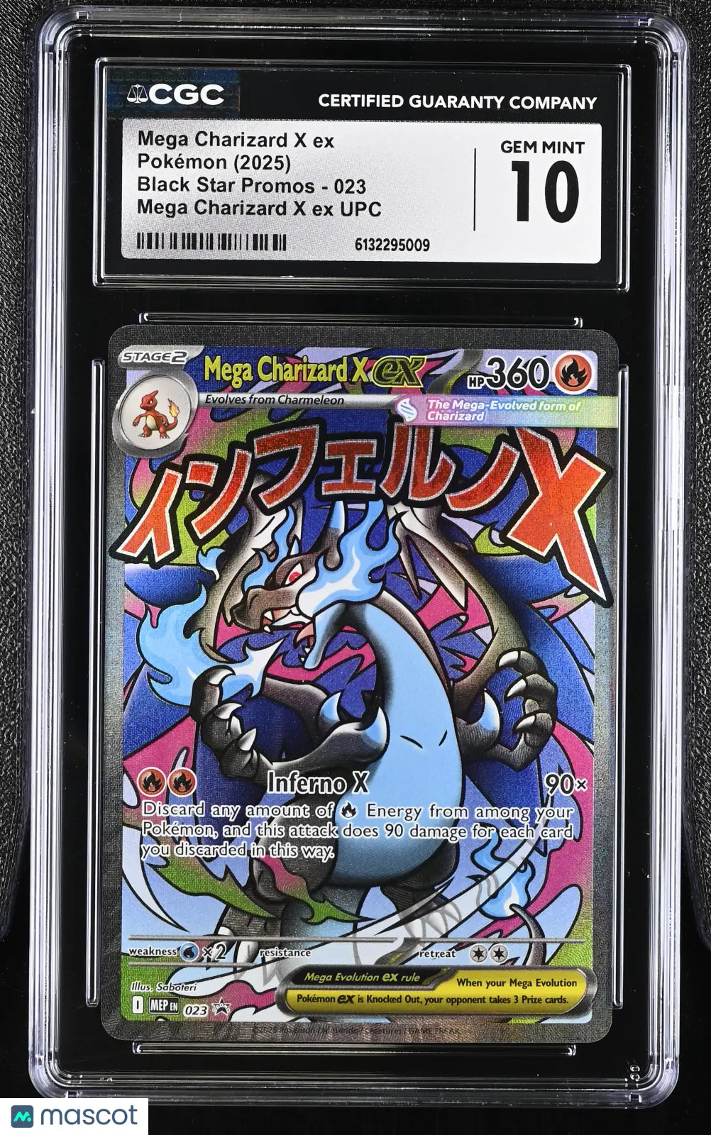 2025 Pokemon Black Star Promos Mega Charizard X ex Mega Charizard X EX