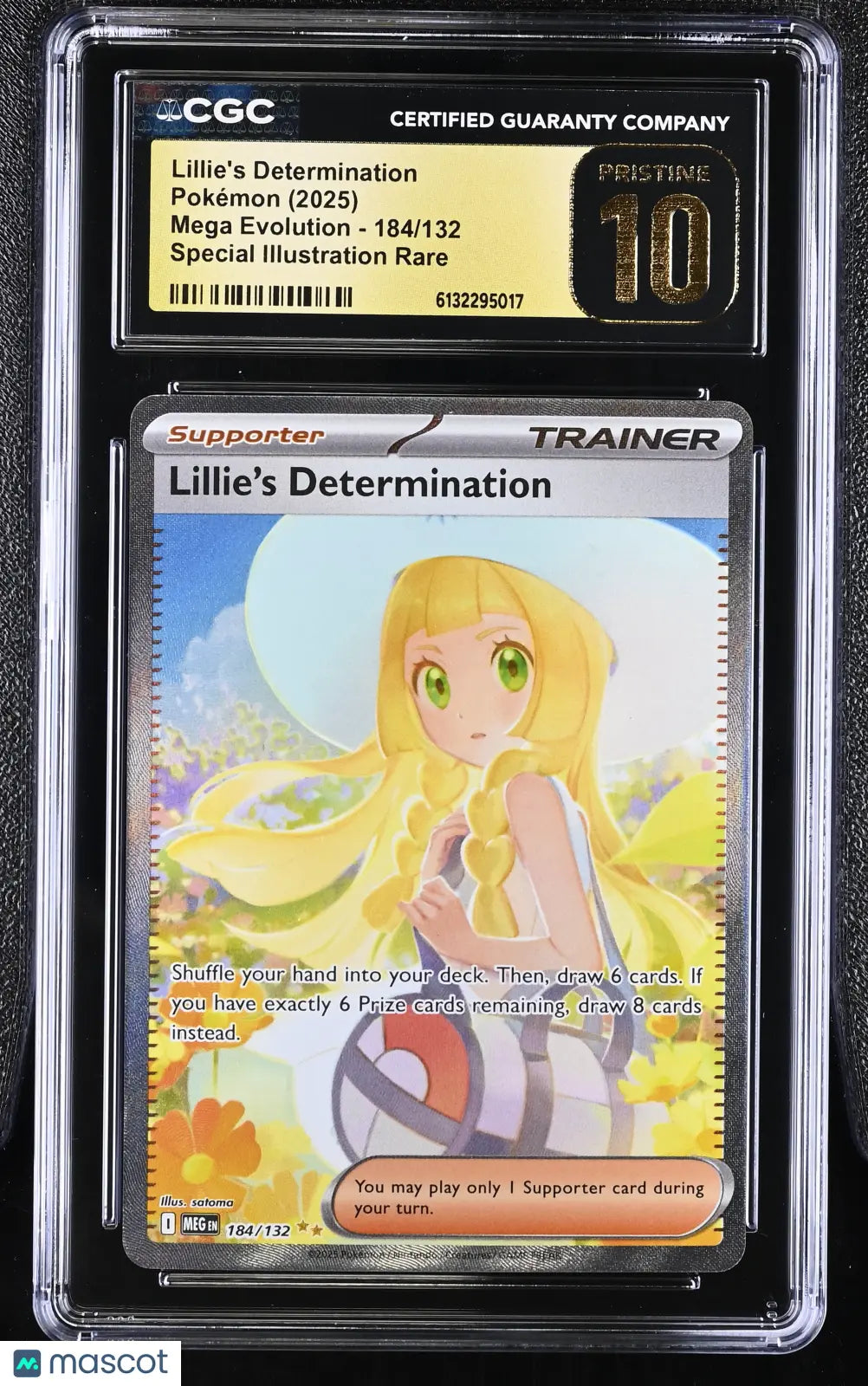 best cards in pokemon journey together 2025 Pokemon Mega Evo Lillie's Determination Special Illustration CGC