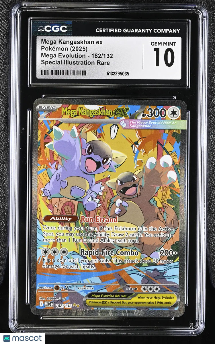 2025 Pokemon Mega Evo Mega Kangaskhan ex Special Illustration Rare CGC