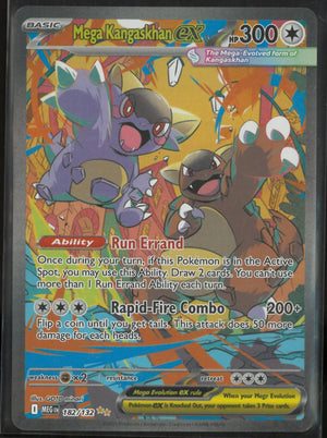 2025 Pokemon Mega Evolution Special Illustration Rare Mega Kangaskhan ex 182/132 
