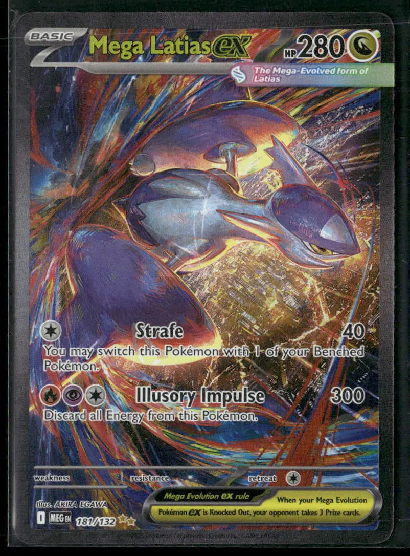 2025 Pokemon Mega Evolution Special Illustration Rare Mega Latias ex 1