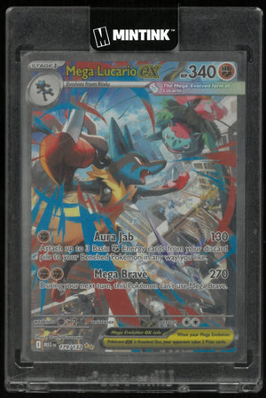 2025 Pokemon Mega Evolution Special Illustration Rare Mega Lucario ex 179/132 