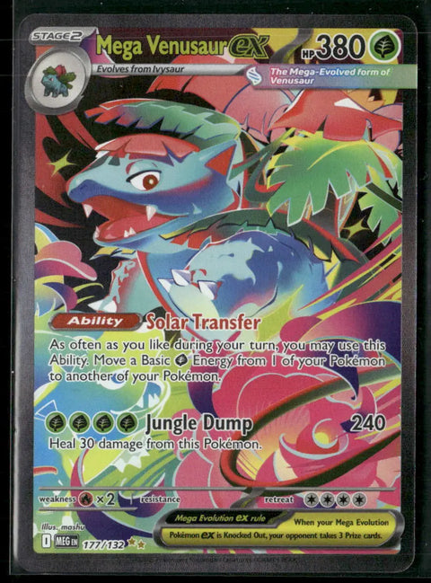 mega venusaur pokemon card Buy 2025 Mega Venusaur ex Special Illustration Rare Online