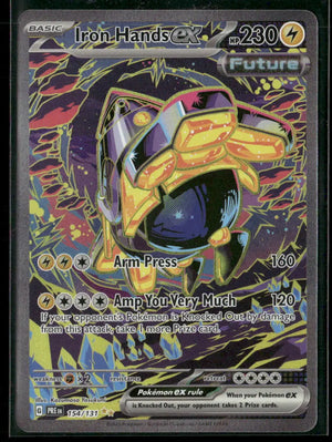 2025 Pokemon PRE Special Illustration Rare Iron Hands ex 154/131 