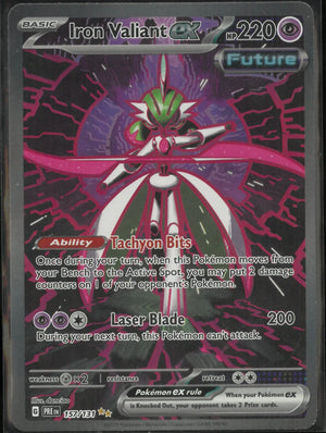 2025 Pokemon PRE Special Illustration Rare Iron Valiant ex 157/131 