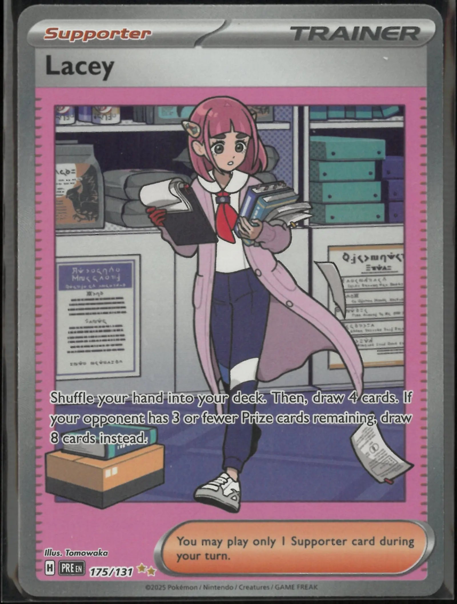 2025 Pokemon PRE Special Illustration Rare Lacey 175/131 