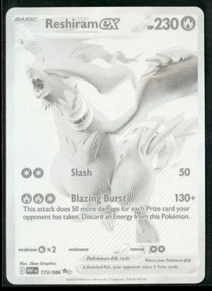 2025 Pokemon White Flare Black White Rare Reshiram ex 173/086 