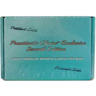 2025 President's Choice Exclusive Seventh Edition Hockey Hobby Box 