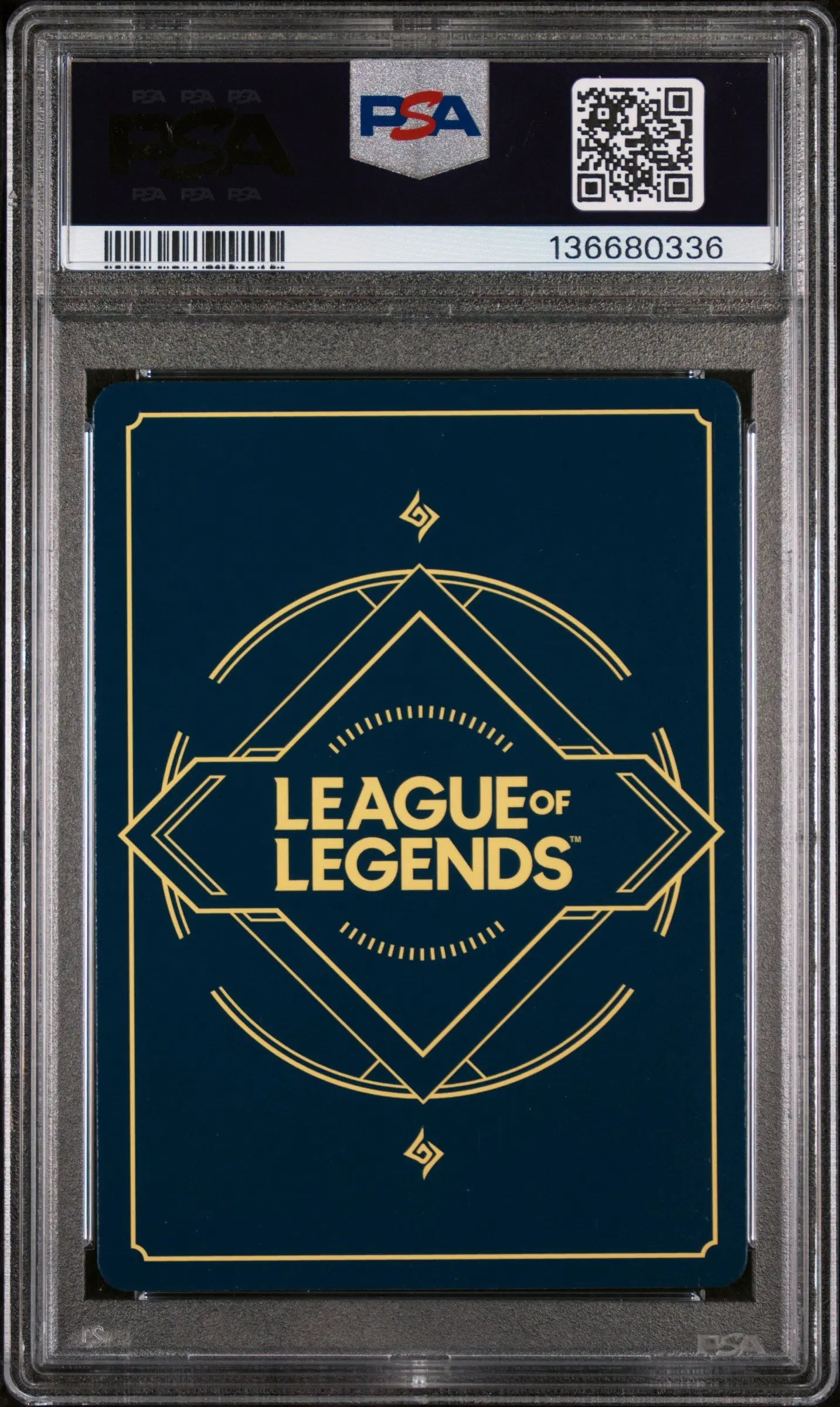 2025 Riftbound League Of Legends Origins #197 Teemo Demo Participation PSA 10 