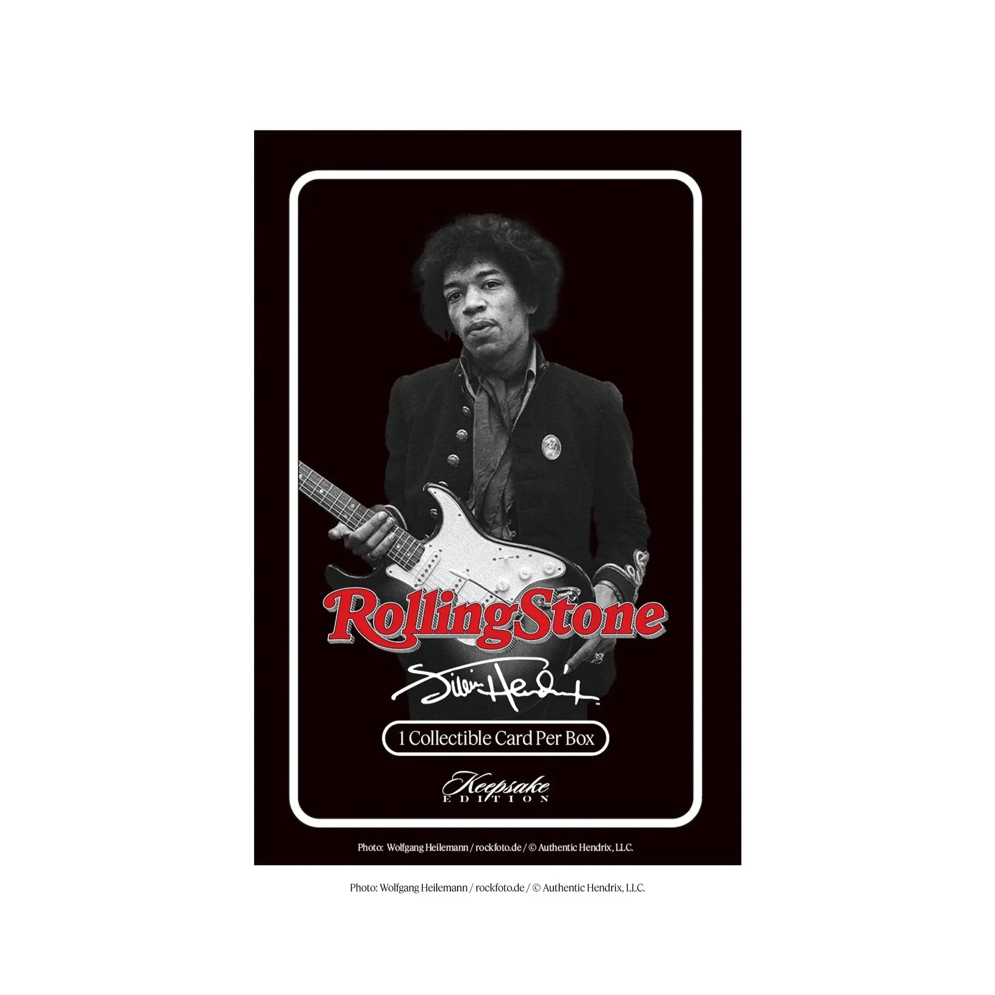 2025 Super Break Rolling Stone Jimi Hendrix Keepsake Premiere Edition Box (1 Display Box) 