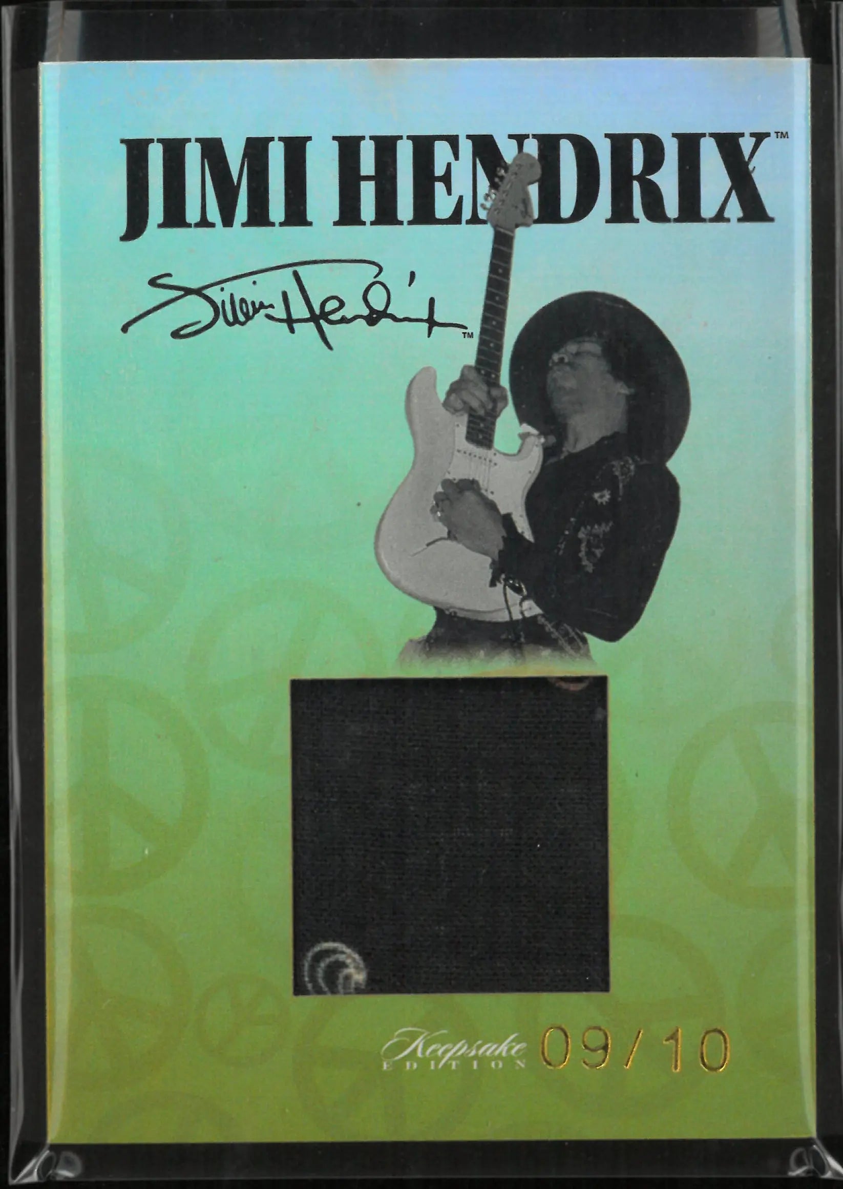 2025 Super Products Keepsake Edition Memorabilia Jimi Hendrix 9/10 