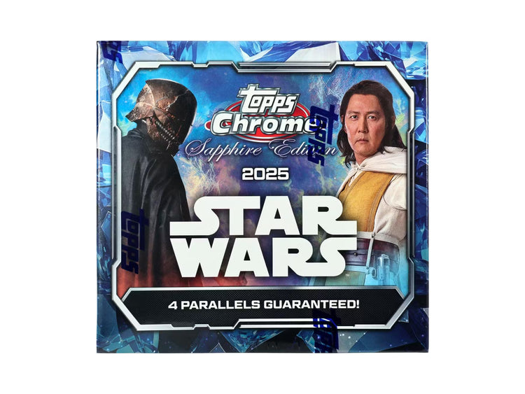 2025 TOPPS Star Wars Chrome Sapphire Edition Hobby Box  - STARWARS 