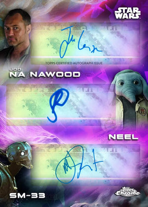 2025 TOPPS Star Wars Chrome Sapphire Edition Hobby Box  - STARWARS 