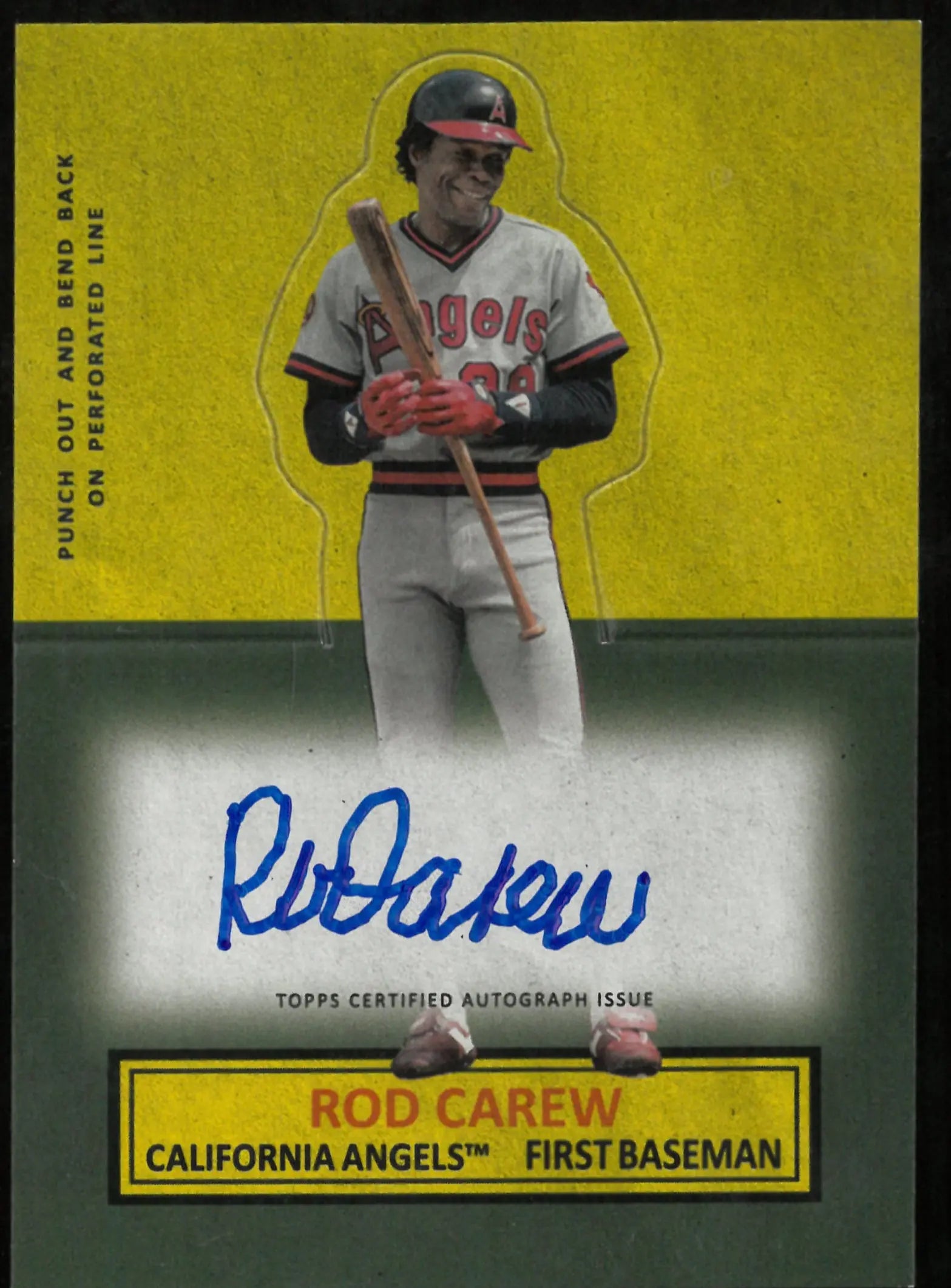 2025 Topps 1964 Stand-Ups Autograph Rod Carew Auto 