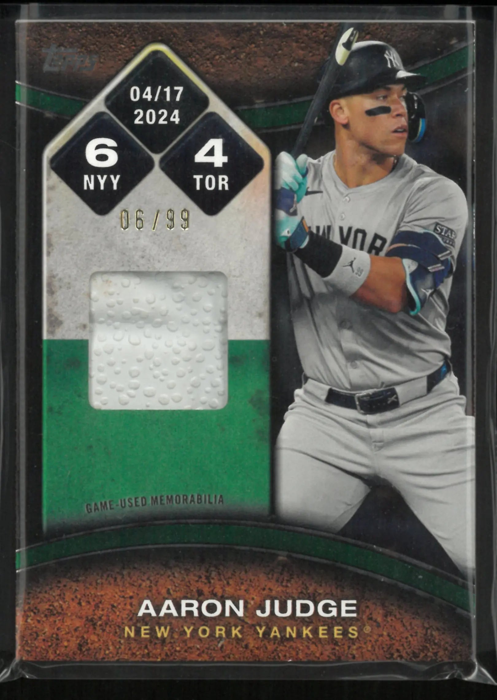 2025 Topps Aaron Judge Rounding the Bases Aaron Judge /99 