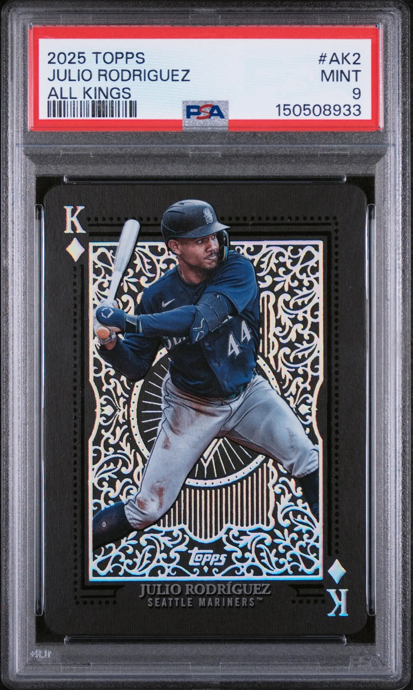 2025 Topps All Kings Julio Rodriguez PSA 9 
