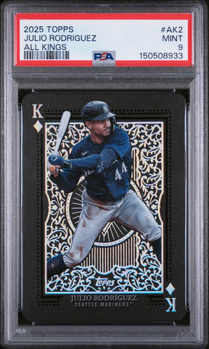 2025 Topps All Kings Julio Rodriguez PSA 9 