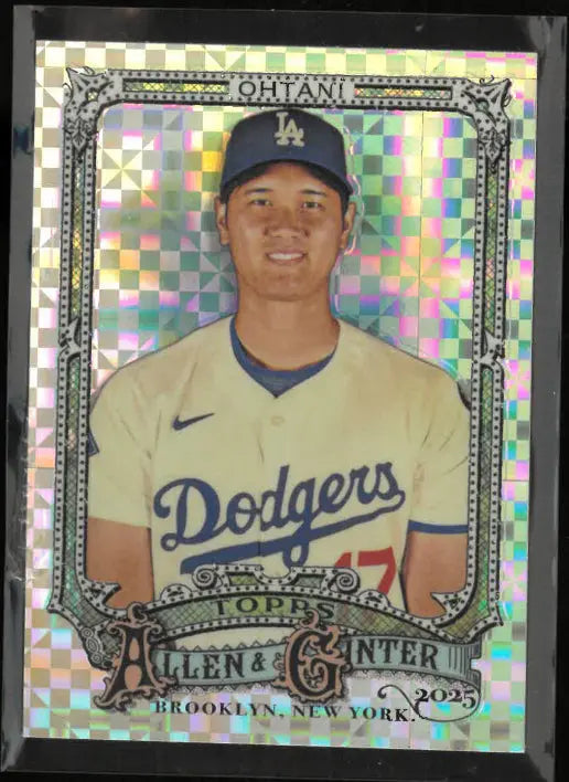 2025 Topps Allen & Ginter The World's Champions Shohei Ohtani 
