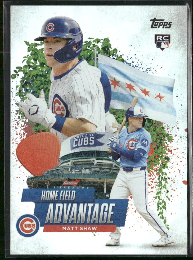 2025 Topps Baseball Home Field Advantage Rookie Matt Shaw 