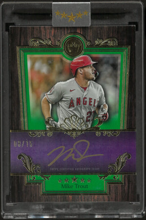 2025 Topps Baseball Royalty Autograph Mike Trout Auto /15 