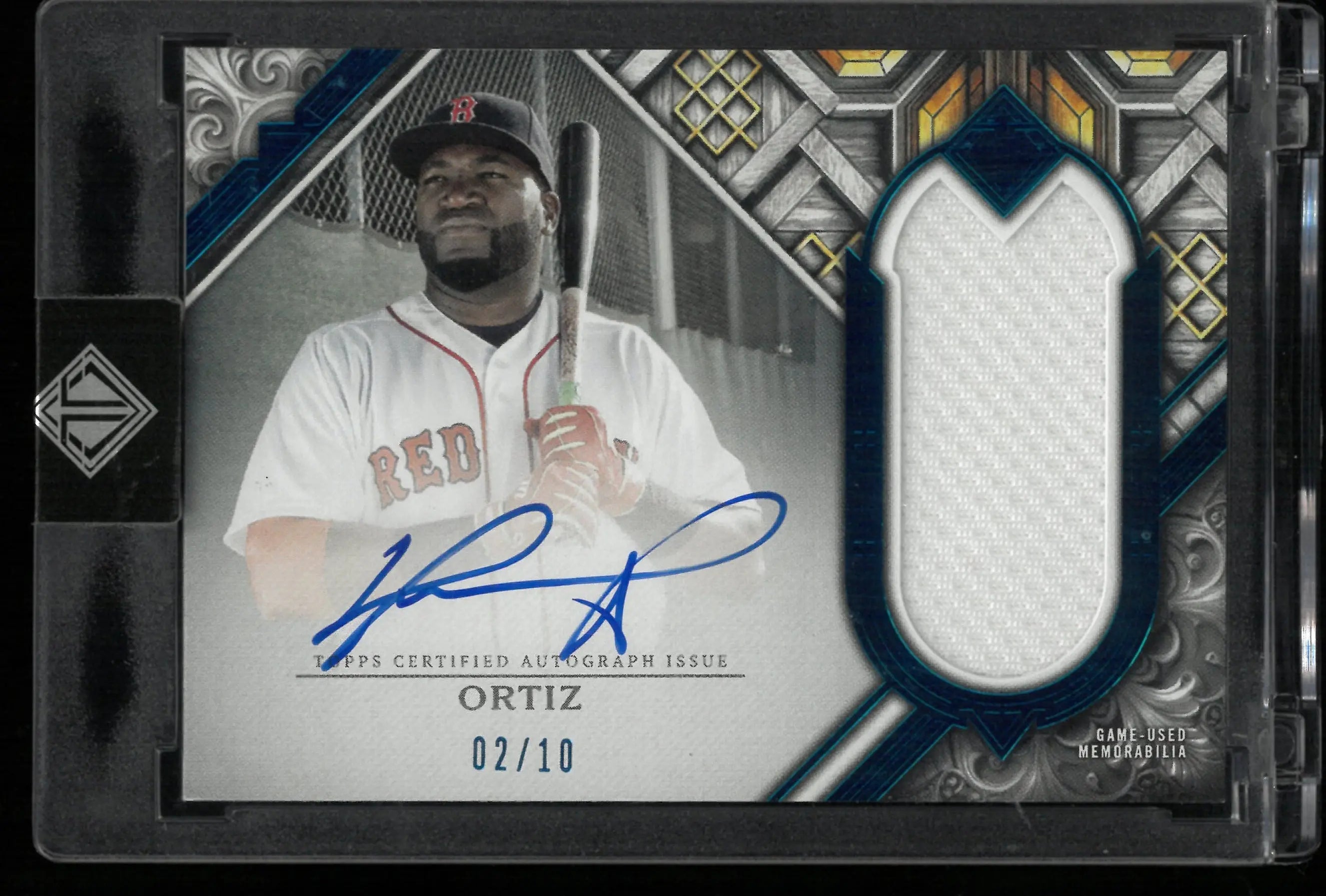 2025 Topps Baseball Transcendent Autograph Patch David Ortiz Auto Blue /10 